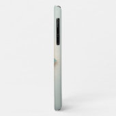 Intricate Layered Geometric Bloom - Modern Teal &  Case-Mate iPhoneケース (裏面/左)