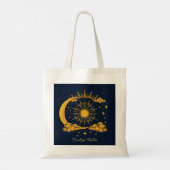 Intricate Magical Galaxy Aesthetic Decor トートバッグ (裏面)
