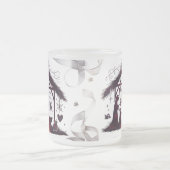 Intricate Nativity Frosted Glass Festive Peace Mug フロストグラスマグカップ (中央)