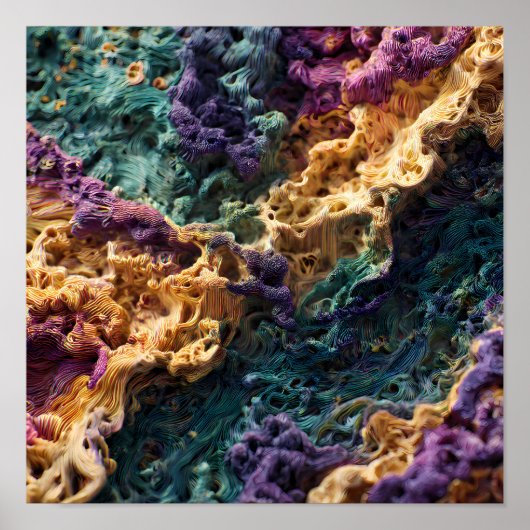 Intricate Seamless Detail: Micro-Graphic Density ポスター (正面)