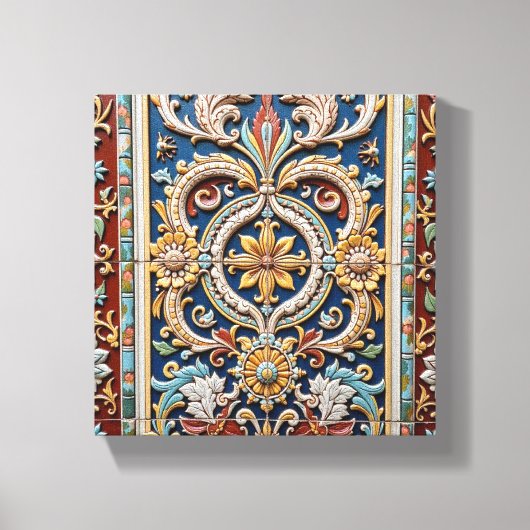 Intricately Carved Frieze キャンバスプリント (正面)