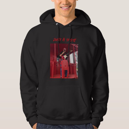 Introducing the Exclusive "Just A Taste" Hoodie パーカ (正面)