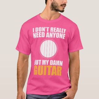 IntrovertギタリストのみGuitar Acoustiが楽しむ必要 Tシャツ