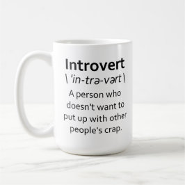 Introvert コーヒーマグカップ