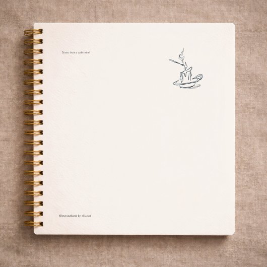 Introvert Gift Minimalist Line Art Planner ノートブック