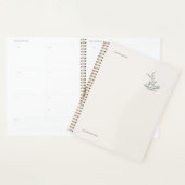 Introvert Gift Minimalist Line Art Planner プランナー手帳 (ディスプレー)