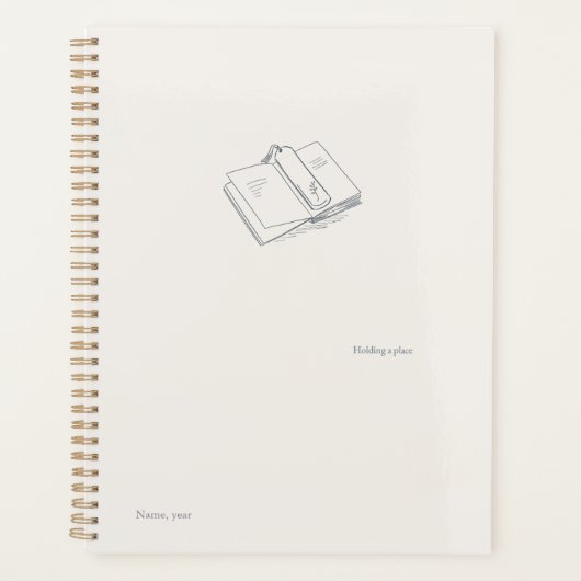 Introvert Minimalist Black and White Art Planner プランナー手帳 (正面)