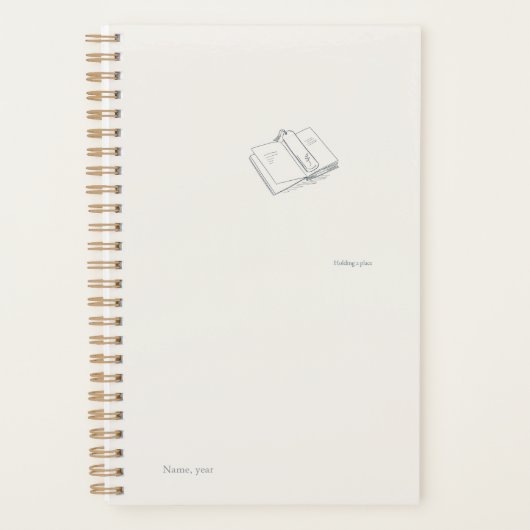 Introvert Minimalist Black and White Small Planner プランナー手帳 (正面)
