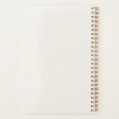 Introvert Minimalist Black and White Small Planner プランナー手帳 (裏面)