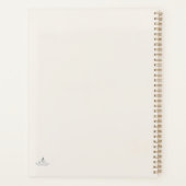 Introvert Minimalist Line Art Literary Gift プランナー手帳 (裏面)