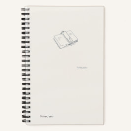 Introvert Minimalist Literary Gift Notebook ノートブック