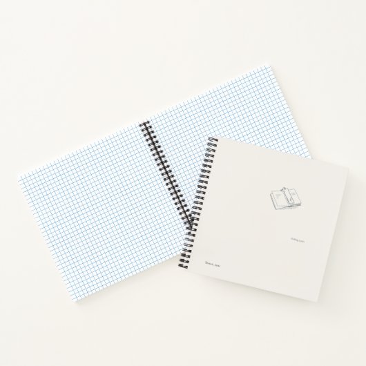 Introvert Minimalist Literary Gift Notebook ノートブック (内部)
