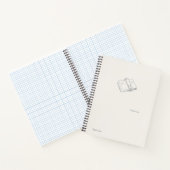 Introvert Minimalist Literary Gift Notebook ノートブック (内部)