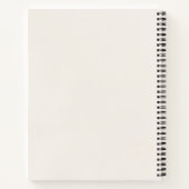 Introvert Minimalist Literary Gift Notebook ノートブック (裏面)