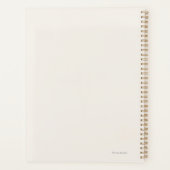 Introvert Minimalist Quiet Solitude Planner プランナー手帳 (裏面)