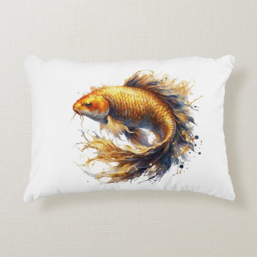 Introvert Mode: Activated Pillow アクセントクッション (正面)