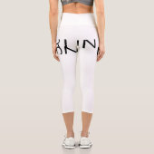 Introvert Mode ONHigh Waisted Capris カプリレギンス (裏面)