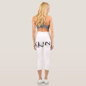 Introvert Mode ONHigh Waisted Capris カプリレギンス (裏面)