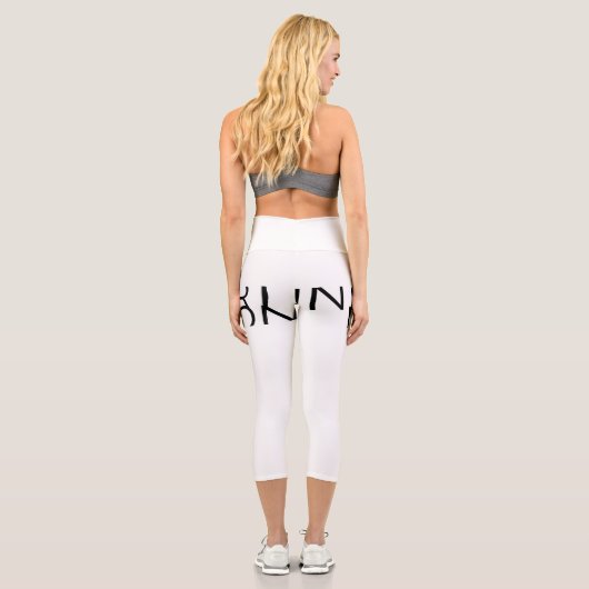 Introvert Mode ONHigh Waisted Capris カプリレギンス (裏面)