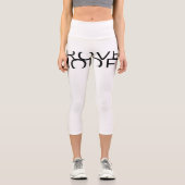 Introvert Mode ONHigh Waisted Capris カプリレギンス (正面)