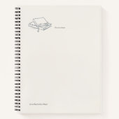 Introvert Quiet Solitude Gift ノートブック (正面)