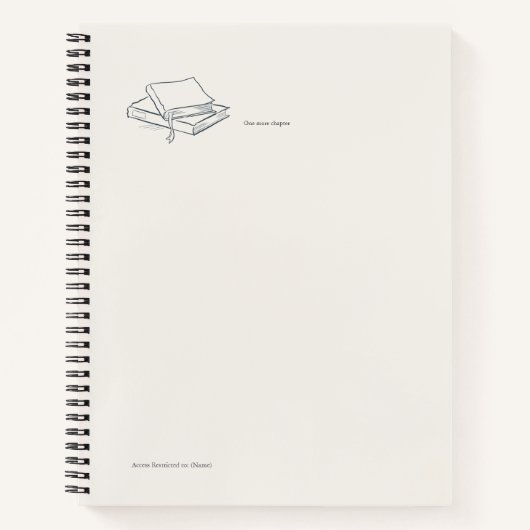 Introvert Quiet Solitude Gift ノートブック (正面)