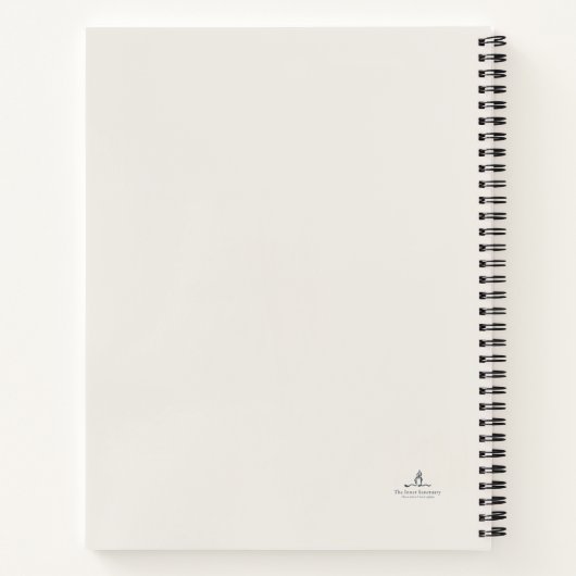 Introvert Quiet Solitude Gift ノートブック (裏面)