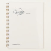 Introvert Quiet Solitude Gift プランナー手帳 (正面)