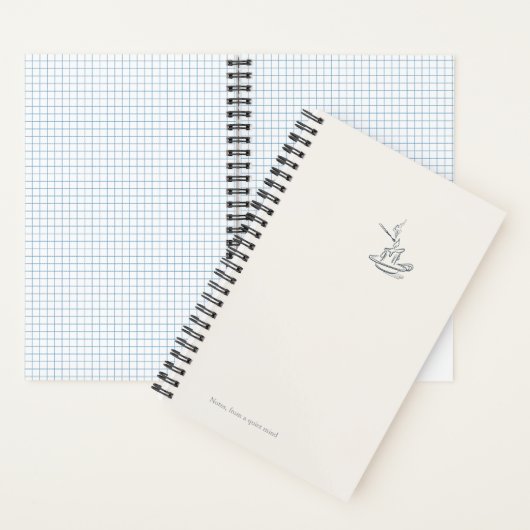 Introvert Quiet Solitude Giftable Notebook ノートブック (内側)