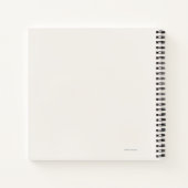 Introvert Quiet Solitude Giftable Notebook ノートブック (裏面)