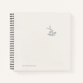 Introvert Quiet Solitude Giftable Notebook ノートブック (正面)