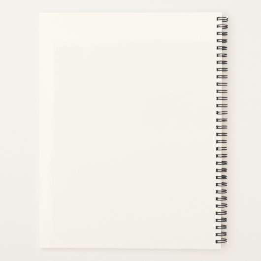 Introvert Quiet Solitude Minimal Line Art Planner プランナー手帳 (裏面)