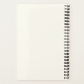 Introvert Quiet Solitude Minimal Line Art Planner プランナー手帳 (裏面)