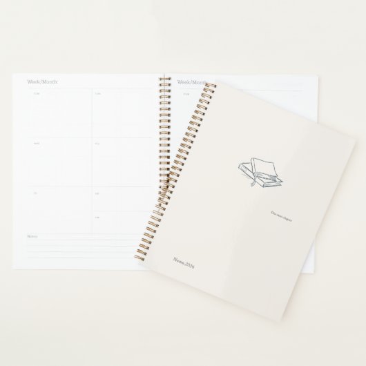 Introvert Quiet Solitude Planner プランナー手帳 (ディスプレー)