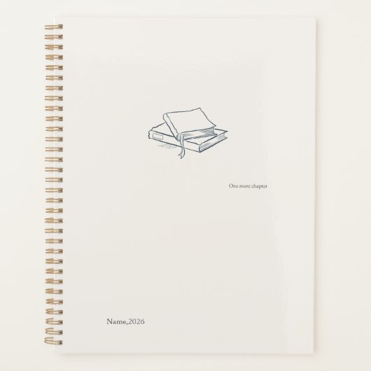 Introvert Quiet Solitude Planner プランナー手帳 (正面)