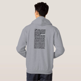 Introvert Quote Collage Tee – Socially Selective パーカ