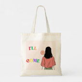 Introvert Social Battery Tote Bag トートバッグ (裏面)