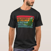 Introverted But Parrots Hahns Macaw Tシャツ (正面)