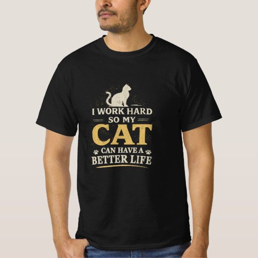 Introverted But Willing To Discuss Cats Funny Cat  Tシャツ (正面)