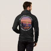 Introverted Cruise Couple Balcony Premium Hoodie パーカ (裏面フル)