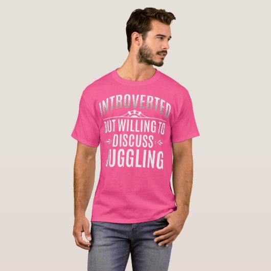 Introverted Juggling Lovers Tシャツ (正面フル)
