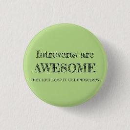 introverts素晴らしいです 缶バッジ