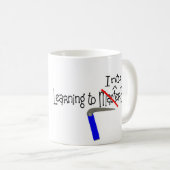 intuの怒りを習得する学ぶこと コーヒーマグカップ (正面右)