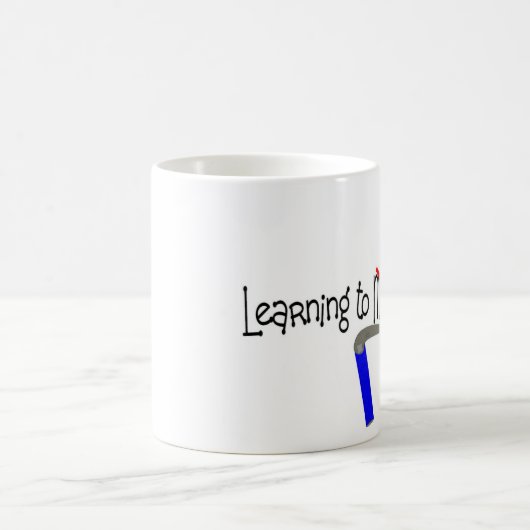 intuの怒りを習得する学ぶこと コーヒーマグカップ (中央)