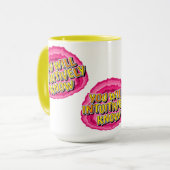 Intuitively Know Geode 12 Step AA Recovery Slogan マグカップ (正面左)