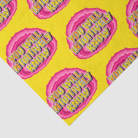 Intuitively Know Geode 12 Step AA Recovery Slogan 薄葉紙 (詳細)