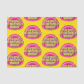 Intuitively Know Geode 12 Step AA Recovery Slogan 薄葉紙 (正面)