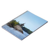 Inukshukのカモメ、コテッジの国のノート ノートブック (左側)