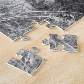 Inukshuk -石造りの人の姿 ジグソーパズル (側面)