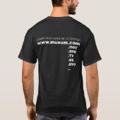 inusual Todo elのmundoのquiereのser Tシャツ (裏面)